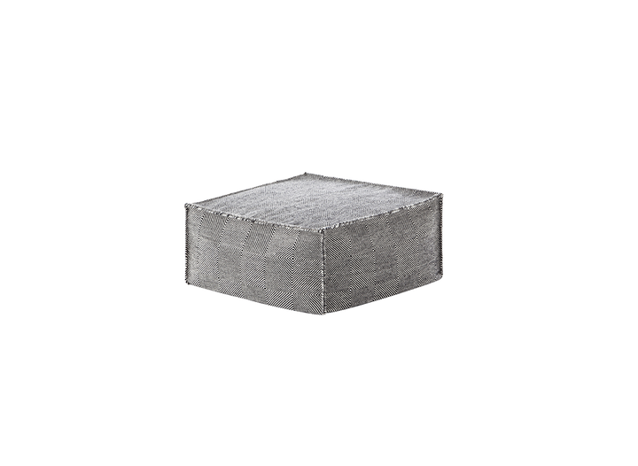 Sail Square Pouf by GAN