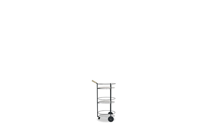 Tumbler Serving Cart by Baxter