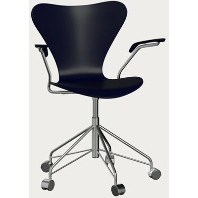 Series 7 Desk Chair 3217 by Fritz Hansen - Additional Image - 10