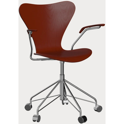 Series 7 Desk Chair 3217 by Fritz Hansen - Additional Image - 15