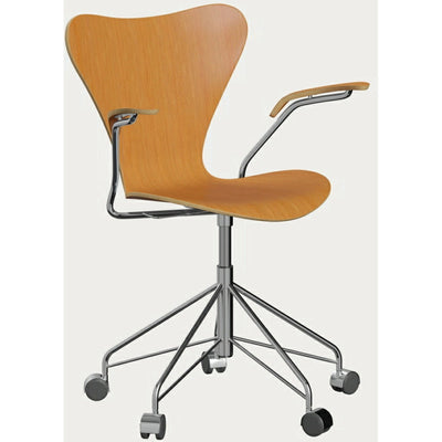 Series 7 Desk Chair 3217 by Fritz Hansen - Additional Image - 16