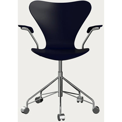 Series 7 Desk Chair 3217 by Fritz Hansen