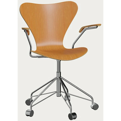 Series 7 Desk Chair 3217 by Fritz Hansen - Additional Image - 8