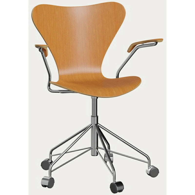 Series 7 Desk Chair 3217 by Fritz Hansen - Additional Image - 8