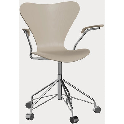 Series 7 Desk Chair 3217 by Fritz Hansen - Additional Image - 9