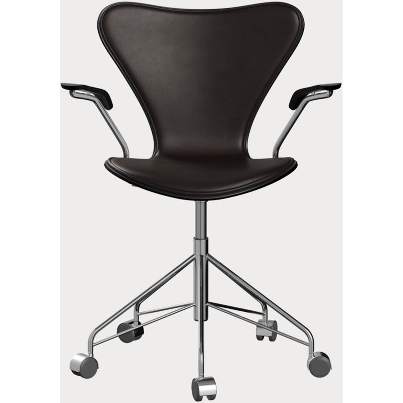 Series 7 Desk Chair 3217fru by Fritz Hansen - Additional Image - 2