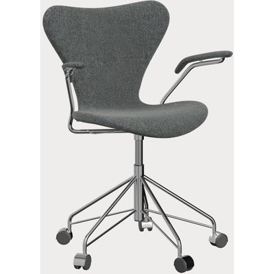 Series 7 Desk Chair 3217fu by Fritz Hansen - Additional Image - 10