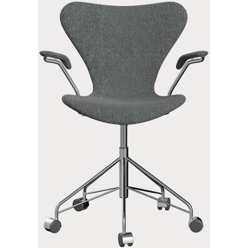 Series 7 Desk Chair 3217fu by Fritz Hansen - Additional Image - 1