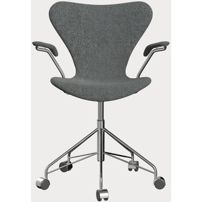 Series 7 Desk Chair 3217fu by Fritz Hansen