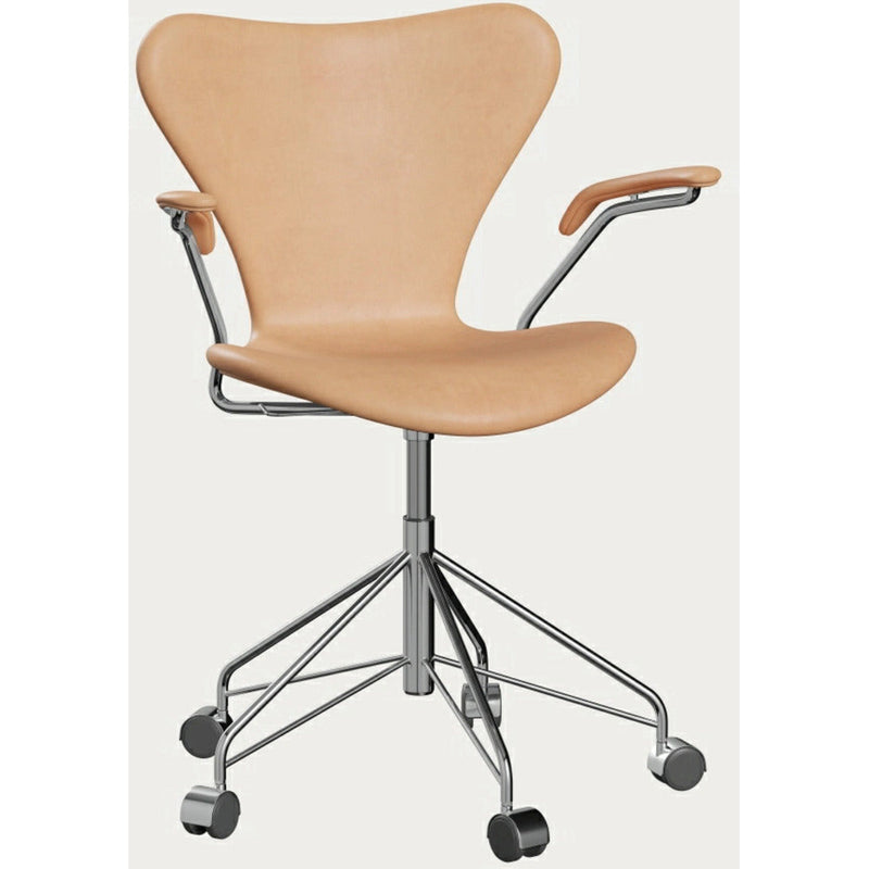 Series 7 Desk Chair 3217fu by Fritz Hansen - Additional Image - 6