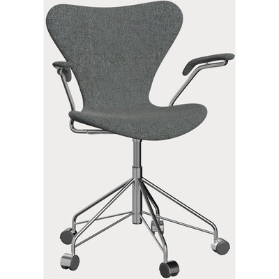 Series 7 Desk Chair 3217fu by Fritz Hansen - Additional Image - 7