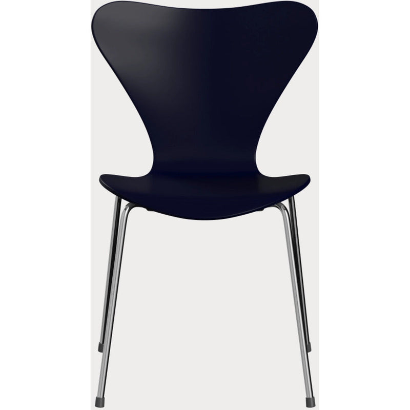 Series 7 Dining Chair Chrome Leg by Fritz Hansen