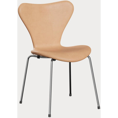 Series 7 Dining Chair Upholstered Chrome by Fritz Hansen - Additional Image - 12