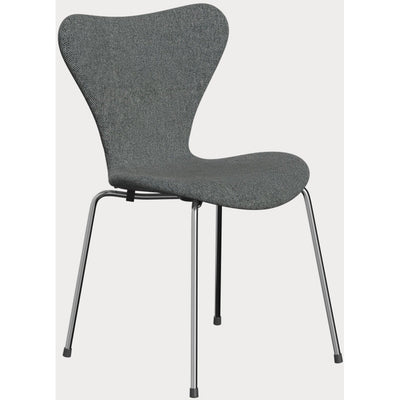 Series 7 Dining Chair Upholstered Chrome by Fritz Hansen - Additional Image - 17