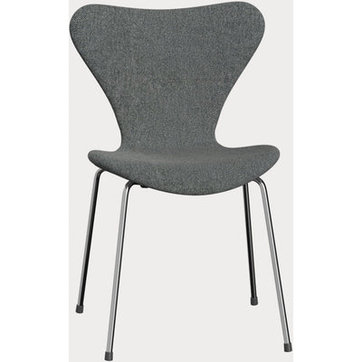 Series 7 Dining Chair Upholstered Chrome by Fritz Hansen - Additional Image - 5