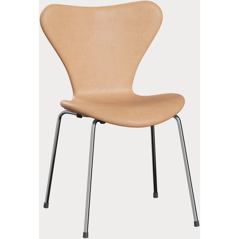 Series 7 Dining Chair Upholstered Chrome by Fritz Hansen - Additional Image - 8