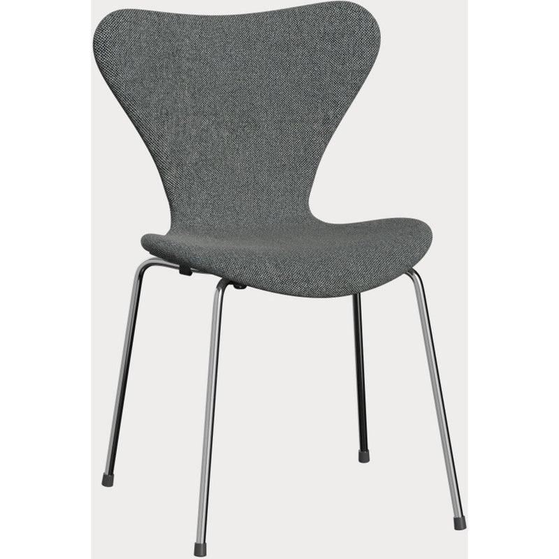 Series 7 Dining Chair Upholstered Chrome by Fritz Hansen - Additional Image - 9