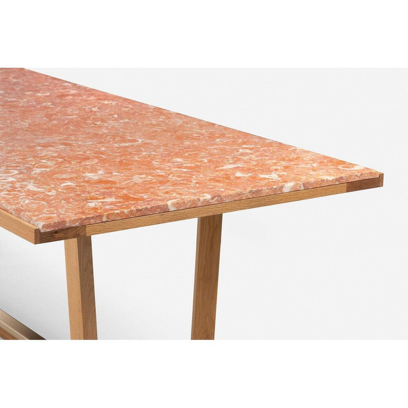 Shaker Dining Table Stone Top by De La Espada 15