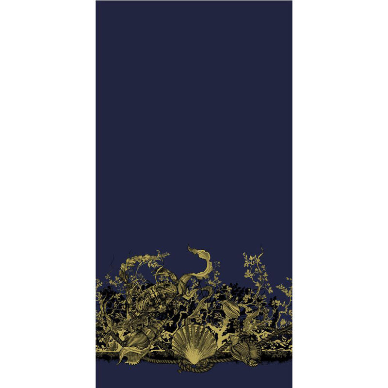 Shell & Crab Velvet Fabric Wallpaper by Timorous Beasties-4