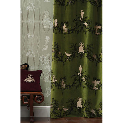 Shuiping De Pillement Velvet Fabric Wallpaper by Timorous Beasties-18