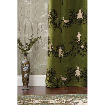 Shuiping De Pillement Velvet Fabric Wallpaper by Timorous Beasties-14