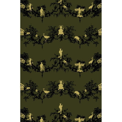 Shuiping De Pillement Velvet Fabric Wallpaper by Timorous Beasties