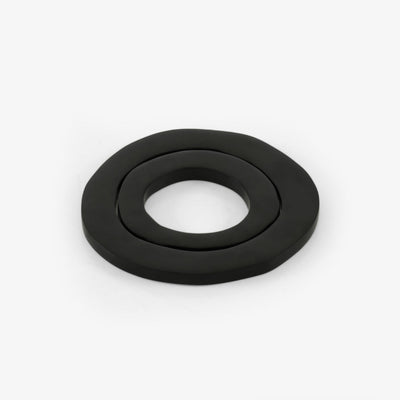 Silicate Plate Stand Black Lacquer by Ligne Roset