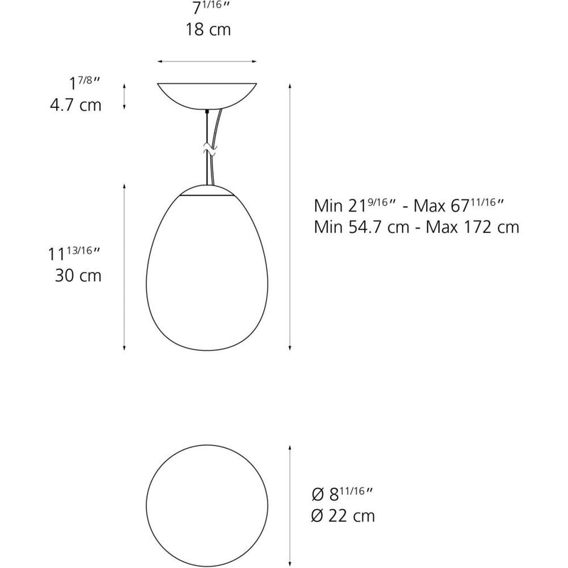 Stellar Nebula Suspension Lamp by Artemide 3