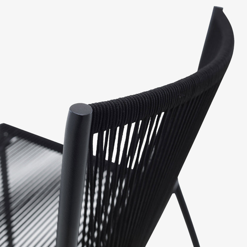 Stresa Chair Black Indoor / Outdoor by Ligne Roset - Additional Image - 6