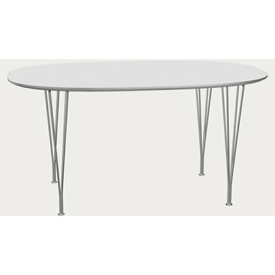 Superellipse Dining Table b612 by Fritz Hansen - Additional Image - 4