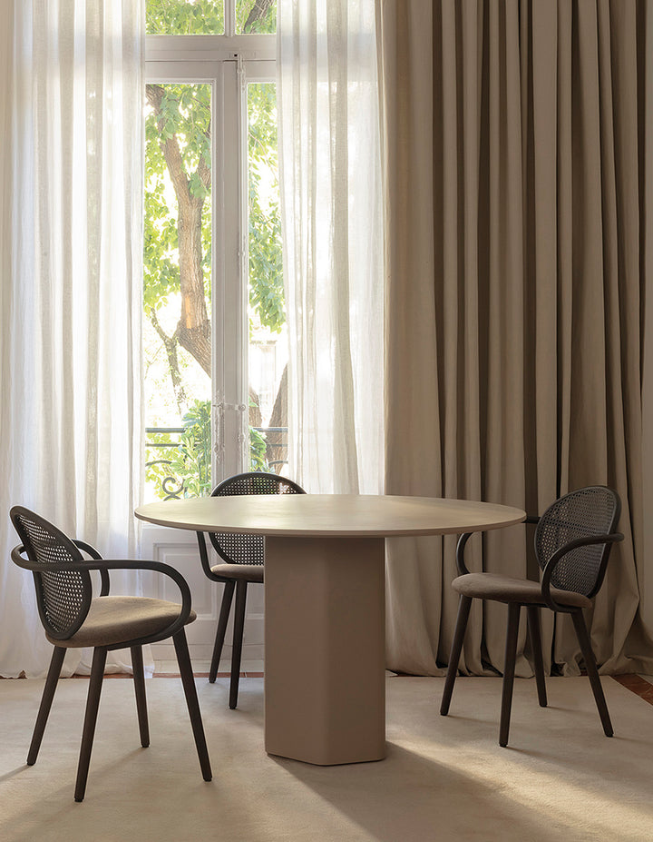 Talo High Round Dining Table by Expormim