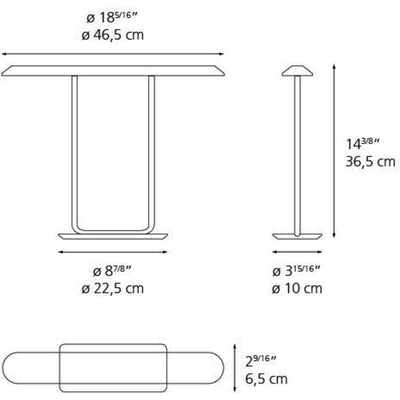 Tempio Table LED 14W 30K 90CRI Bronze by Artemide 1