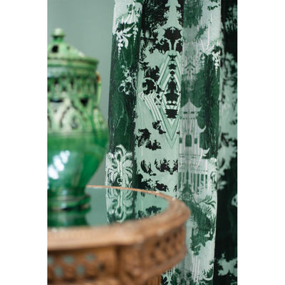 Temples In The Sky Velvet Fabric Wallpaper by Timorous Beasties-10