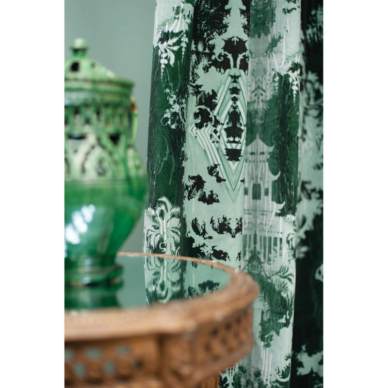 Temples In The Sky Velvet Fabric Wallpaper by Timorous Beasties-10