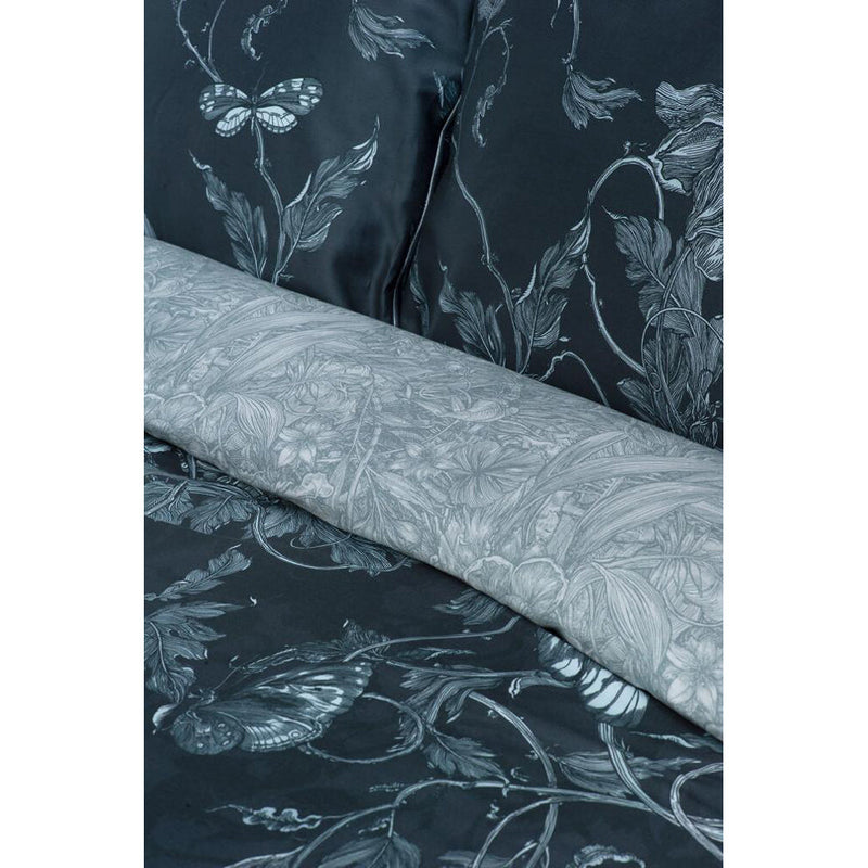 Tendril Spill Navy Duvet Set by Timorous Beasties-3