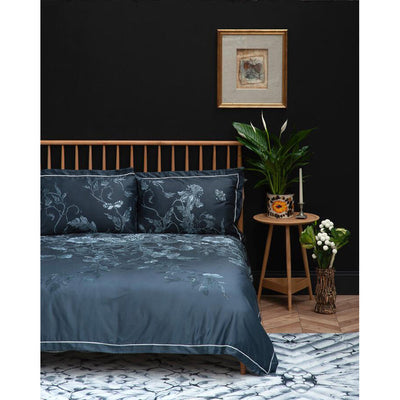 Tendril Spill Navy Duvet Set by Timorous Beasties-2