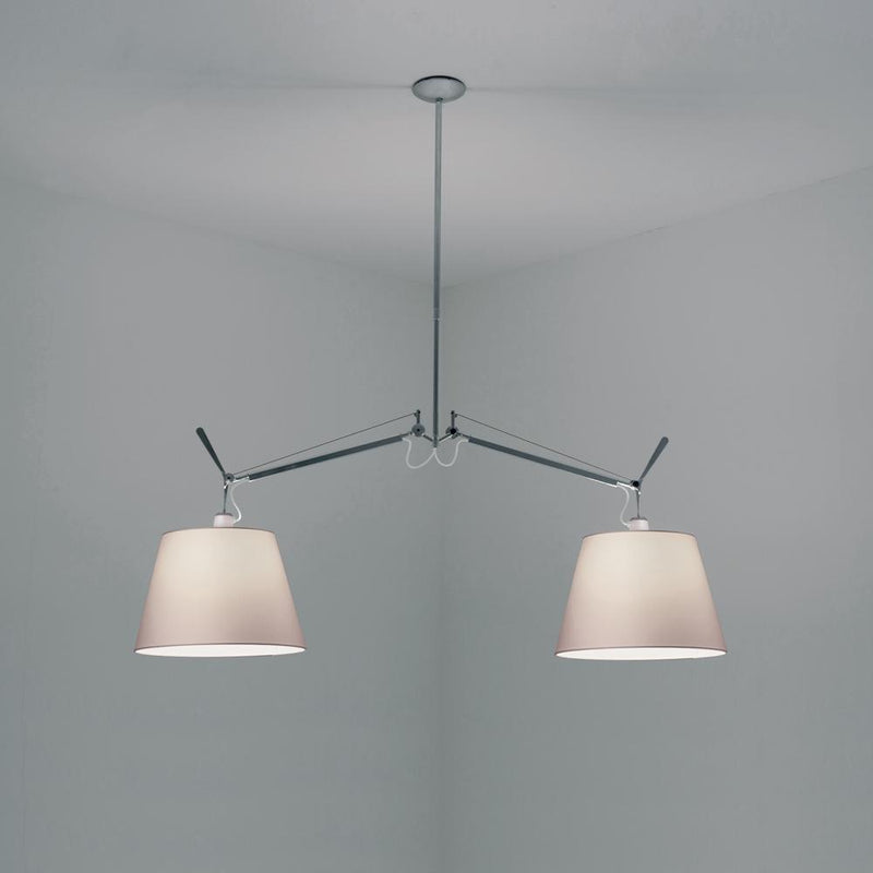 Tolomeo double shade Suspension Lamp by Artemide 1