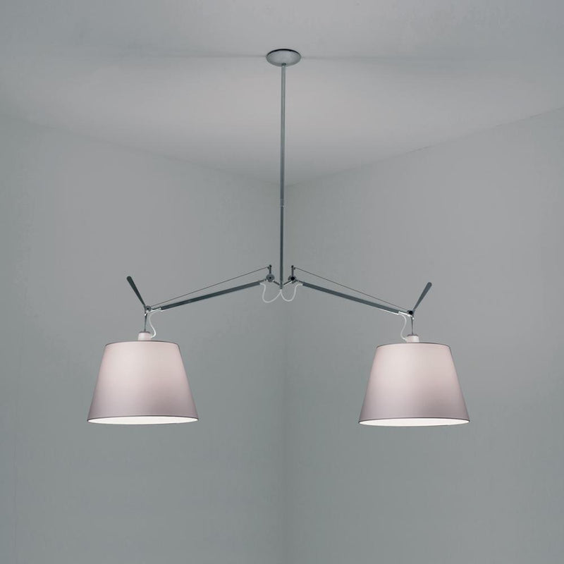 Tolomeo double shade Suspension Lamp by Artemide 2