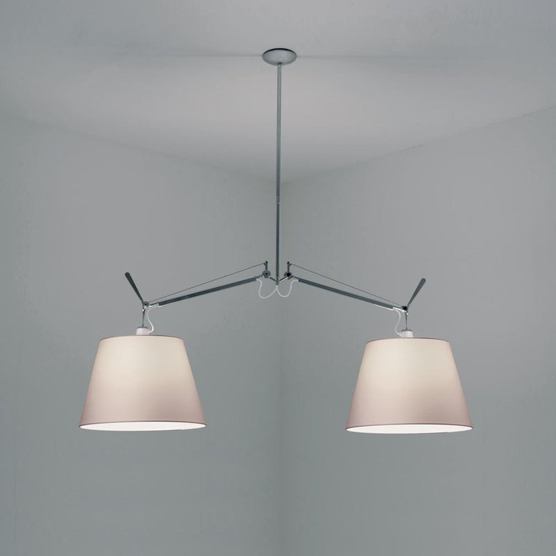 Tolomeo double shade Suspension Lamp by Artemide 4