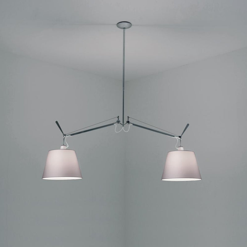 Tolomeo double shade Suspension Lamp by Artemide 