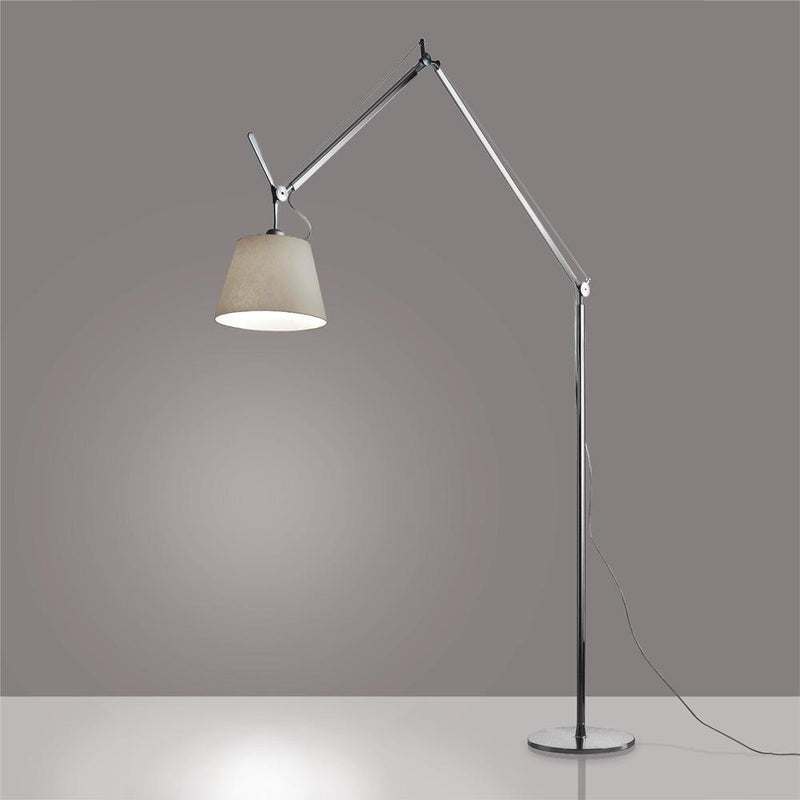 Tolomeo Mega Floor Lamp Aluminum by Artemide 