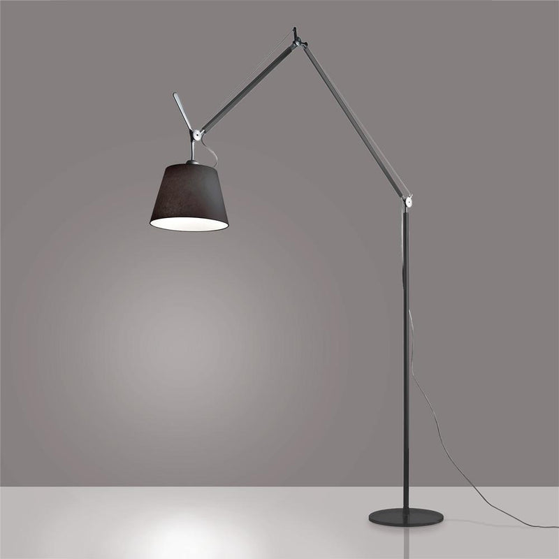 Tolomeo Mega Floor Lamp Black 150W by Artemide 