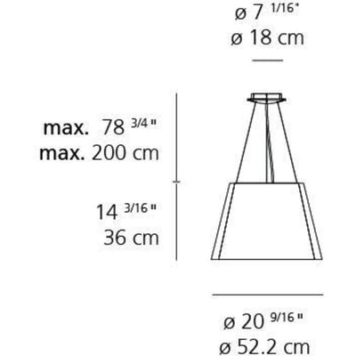 Tolomeo Mega Outdoor Suspension Lamp by Artemide 3