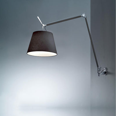 Tolomeo mega Wall Lamp Black by Artemide 1