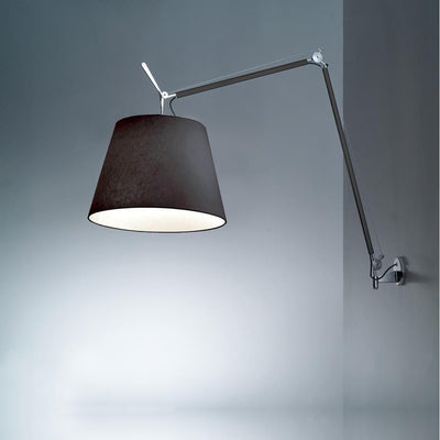 Tolomeo mega Wall Lamp Black by Artemide 2