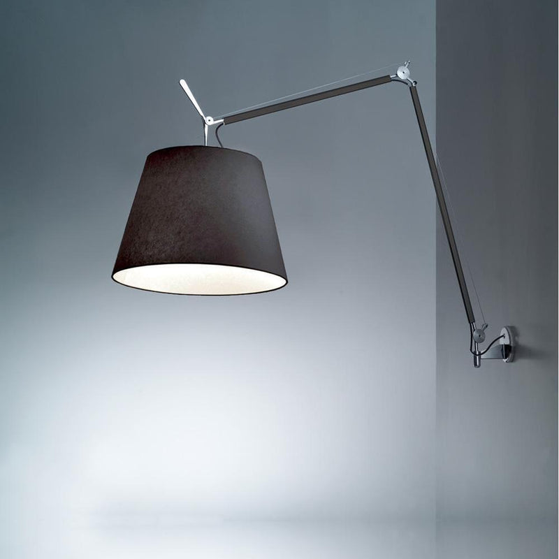 Tolomeo mega Wall Lamp Black by Artemide 2