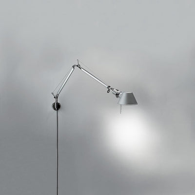 Tolomeo Micro LED 8W 30K Mp-Mv Alum withS Bracket by Artemide 