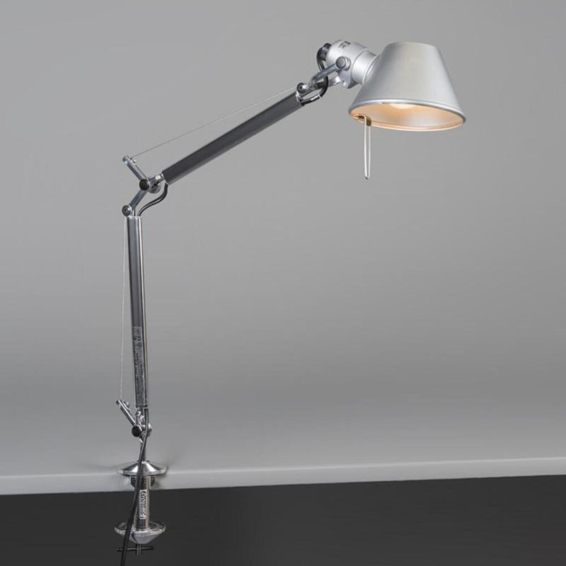 Tolomeo Micro Max 60W E12 Alum withClamp by Artemide 