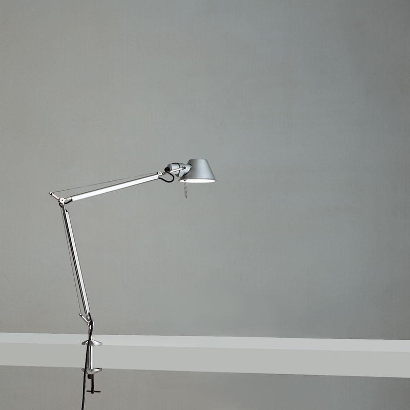 Tolomeo Mini LED 10W 30K Mp-Mv Alum withClamp by Artemide 