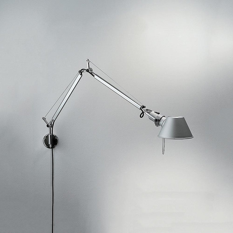 Tolomeo Mini LED 10W 30K Mp-Mv Alum withS Bracket by Artemide 